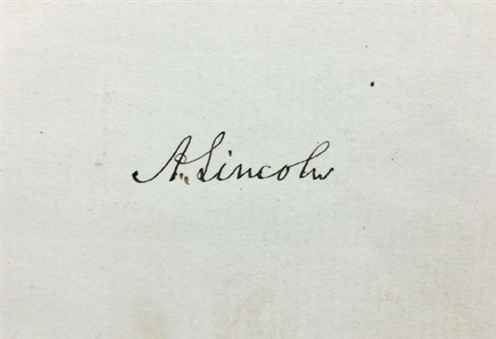 Autograph Album Signed by Lincoln as President and Others Including Mark Twain, James A. Garfield, Salmon P. Chase, Edwin M. Stanton, and Gideon Welles – 181 autographs in all!(JSA)
